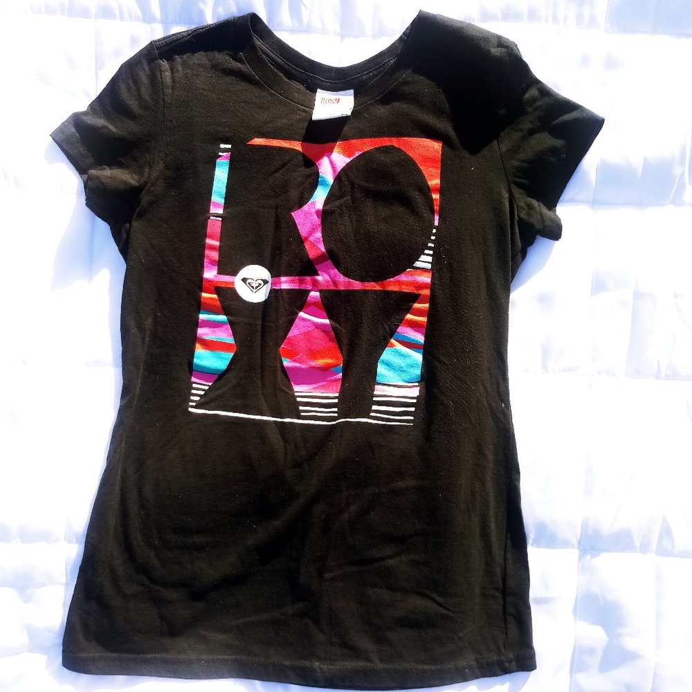 🍷3 for $13🍷VINTAGE ROXY PARADISE GRAPHIC SHIRT